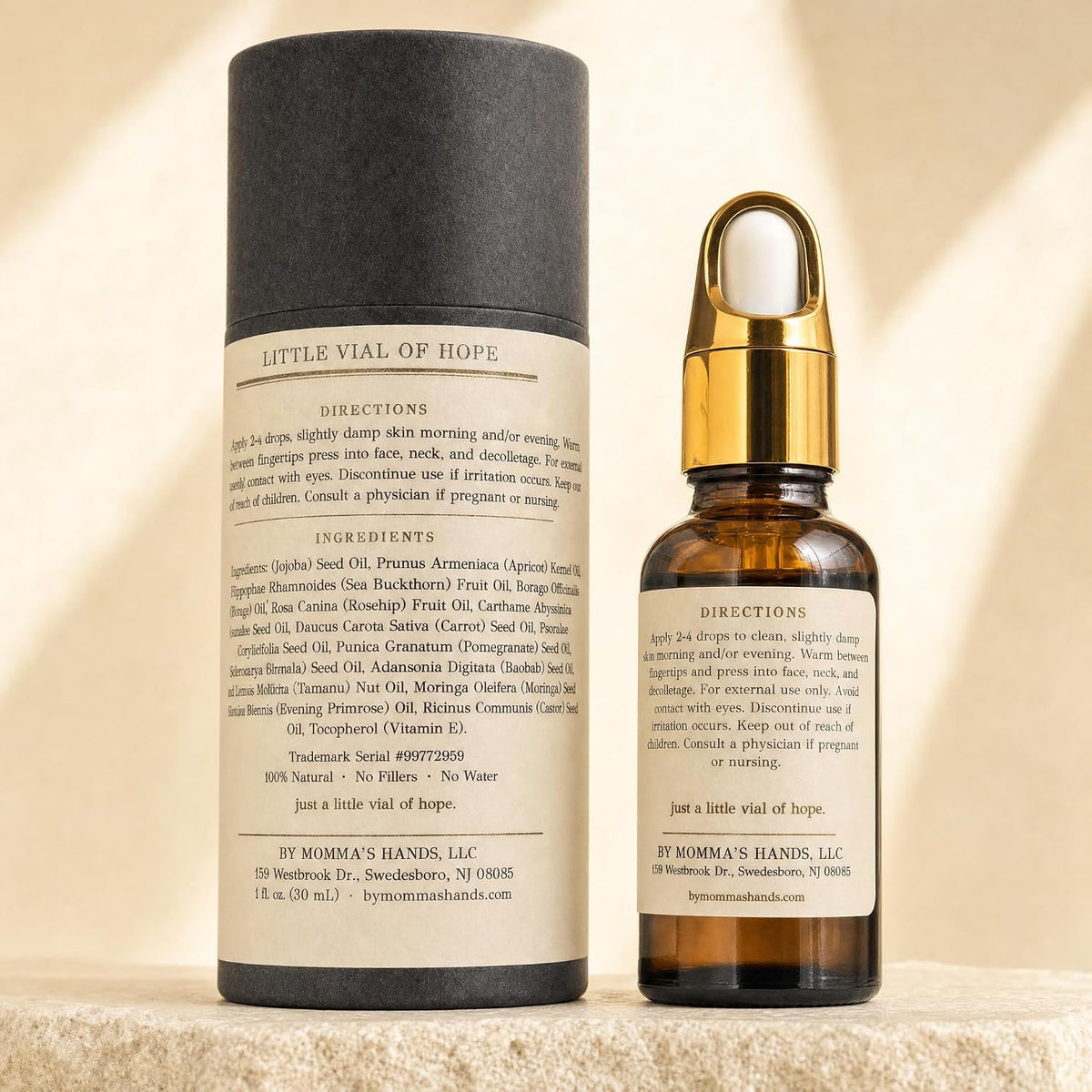 Little Vial of Hope Botanical Face Serum