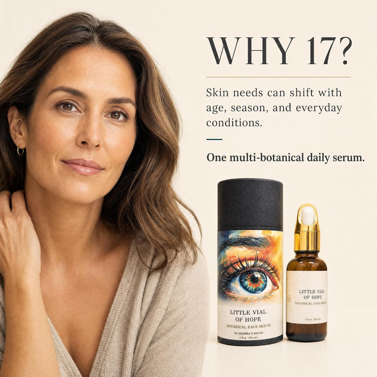 Little Vial of Hope Botanical Face Serum